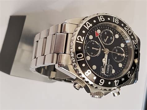 revue thommen diver chronograph gmt vs omega breitling|revue thommen dive watches review.